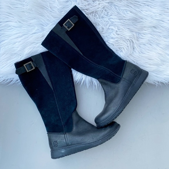 Timberland Black Leather Suede Tall Bethel boots - Picture 4 of 8